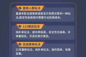 数据蛇淘宝2021最新三大补单玩法+稽查规则，降低90%被抓概率