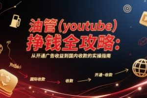 油管(youtube)挣钱全攻略：从开通广告收益到国内收款的实操指南（更新）