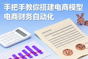 手把手教你搭建电商模型-电商财务自动化