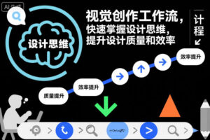 视觉创作工作流，快速掌握设计思维，提升设计质量和效率