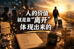 付费文章：人的价值就是靠“离开”体现出来的