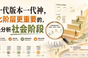 付费文章：一代版本一代神，比阶层更重要的，是分析社会阶段