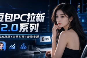 豆包PC拉新2.0系列-独家思路+王炸打法+蓝海赛道