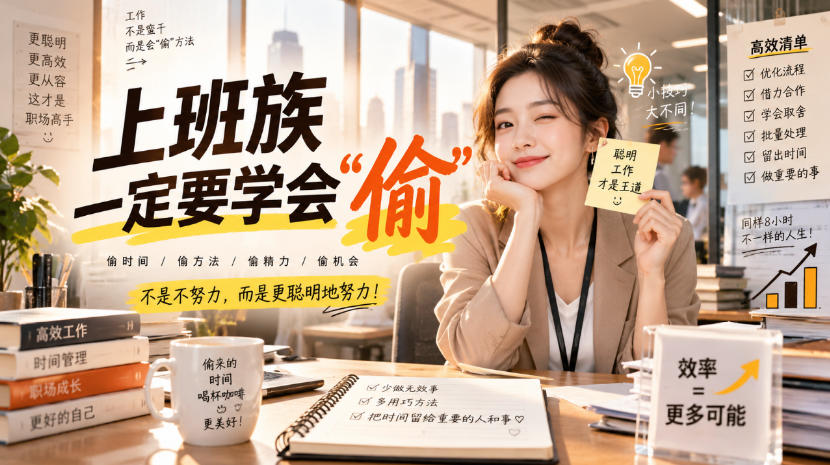 某社群精选付费文：上班族一定要学会“偷“