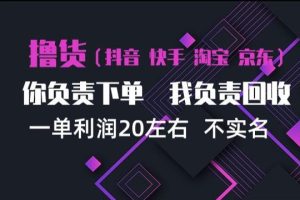 抖音淘宝快手买手项目，一单利润20左右，单号每天下三单，可矩阵【揭秘】