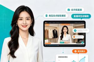 淘宝无人直播项目｜数字人直播带货AI解决方案，24小时无人值守开播，数字人自动讲解商品卖点，轻松赚取佣金【揭秘】