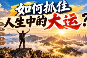 某公众号付费文章：如何抓住人生中的大运？